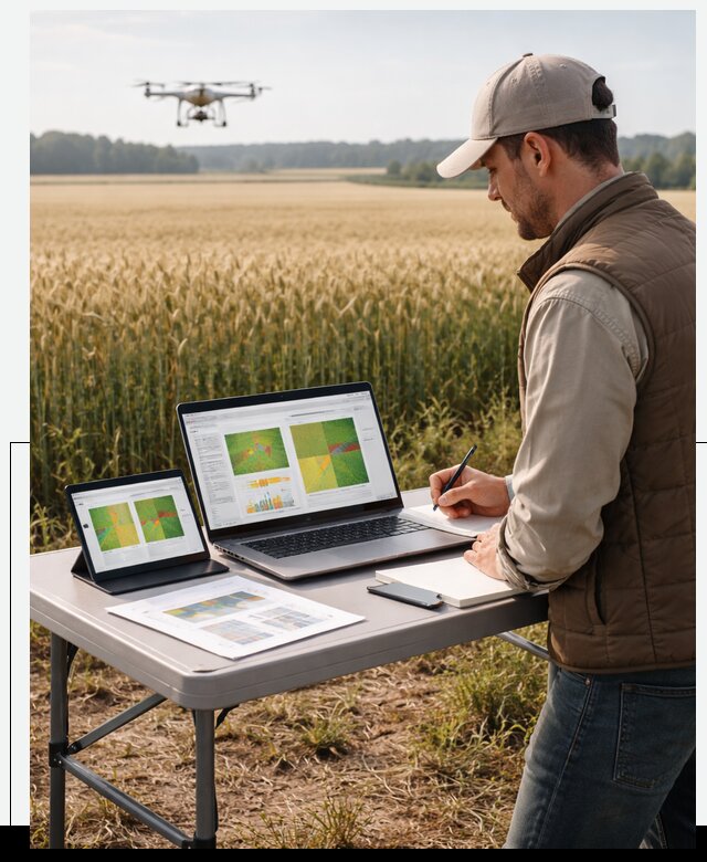 Система AI прогнозирования урожайности для точных агрономий в Ухте