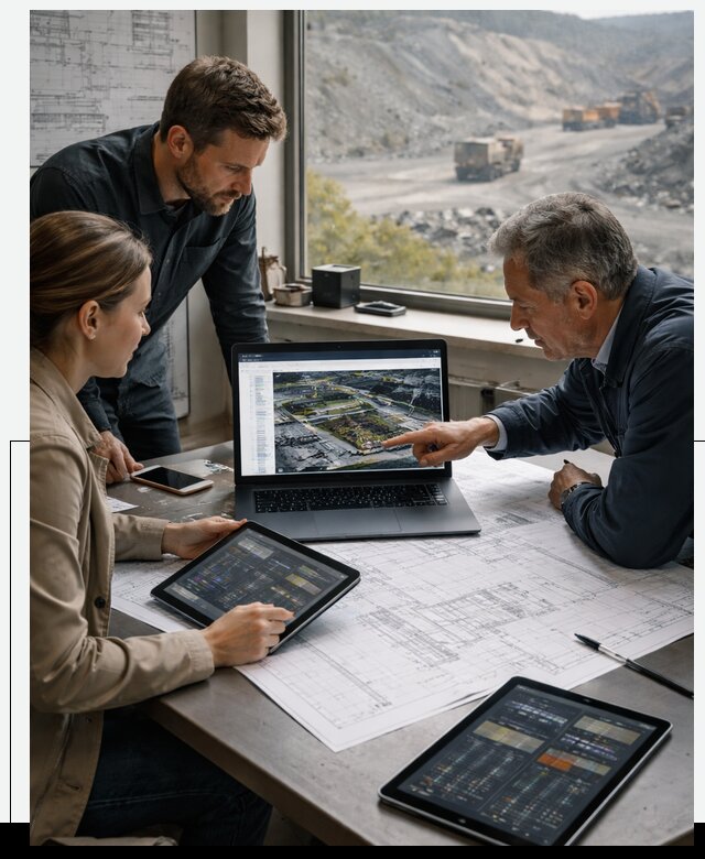 Разработка и внедрение систем для горнодобычи в Ухте