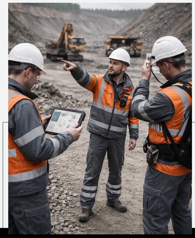 Система контроля персонала для горнодобывающей отрасли в Ухте