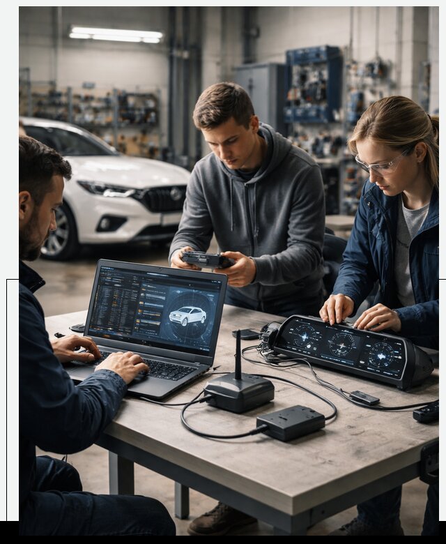 Разработка Connected Car и ПО для автопрома в Ухте